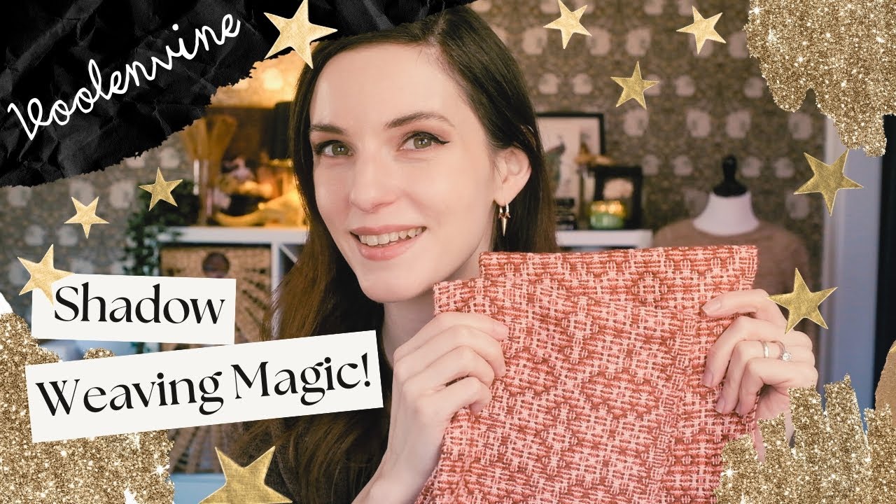 VOOLENVINE: Shadow Play Towels + Rigid Heddle Weaving, Beadwork & Tunisian Crochet!