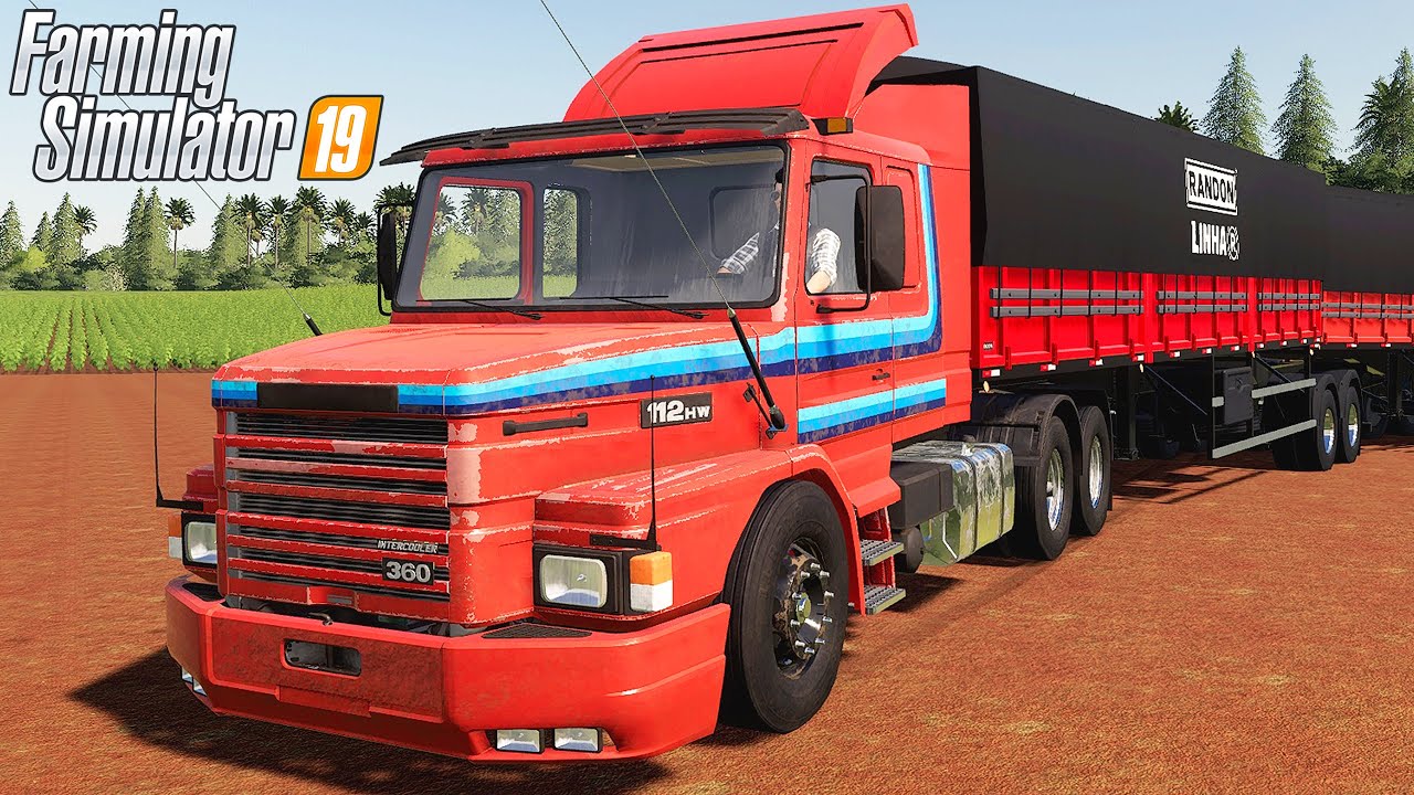 COMPRANDO NOSSO NOVO BITREM DE 7 EIXOS | Farming Simulator 19 | Brasil Sul - Ep 21