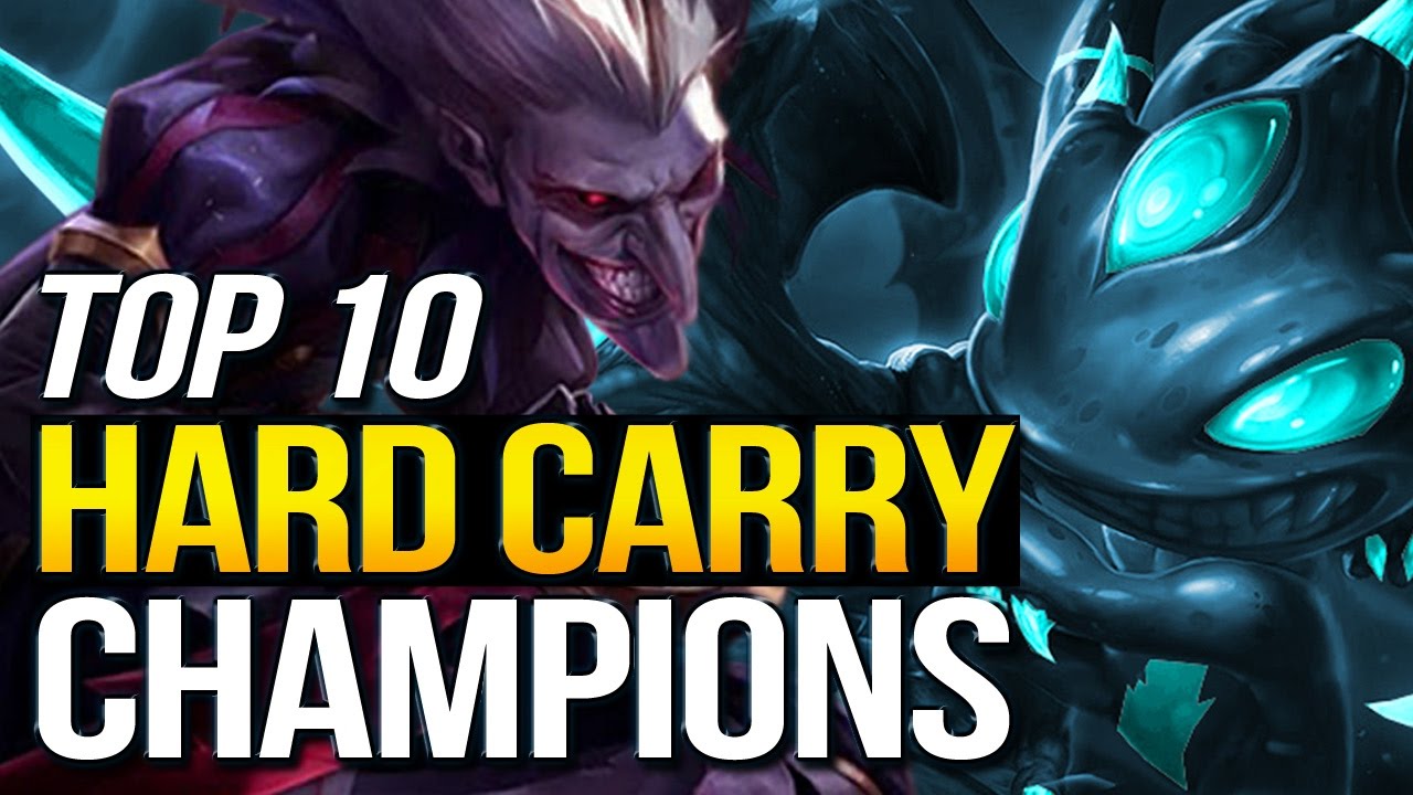 Top 10 SOLO HARD CARRY Champions In Preseason 7 (League of Legends)