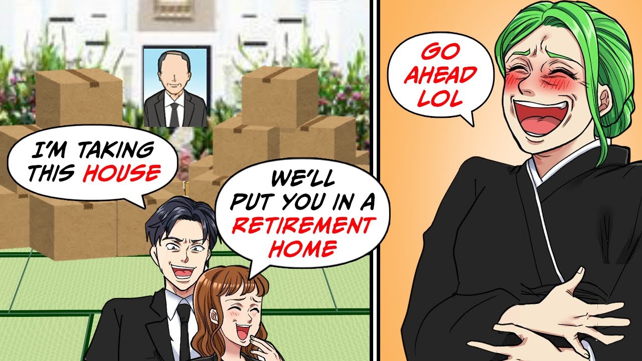 My son and his wife kicked me out of my house while I was at my husband's funeral