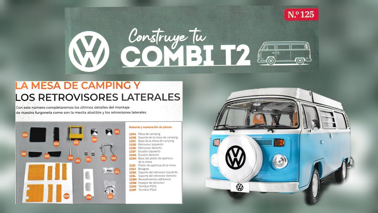 COMBI T2 #125 SALVAT. | POR PIEZAS.