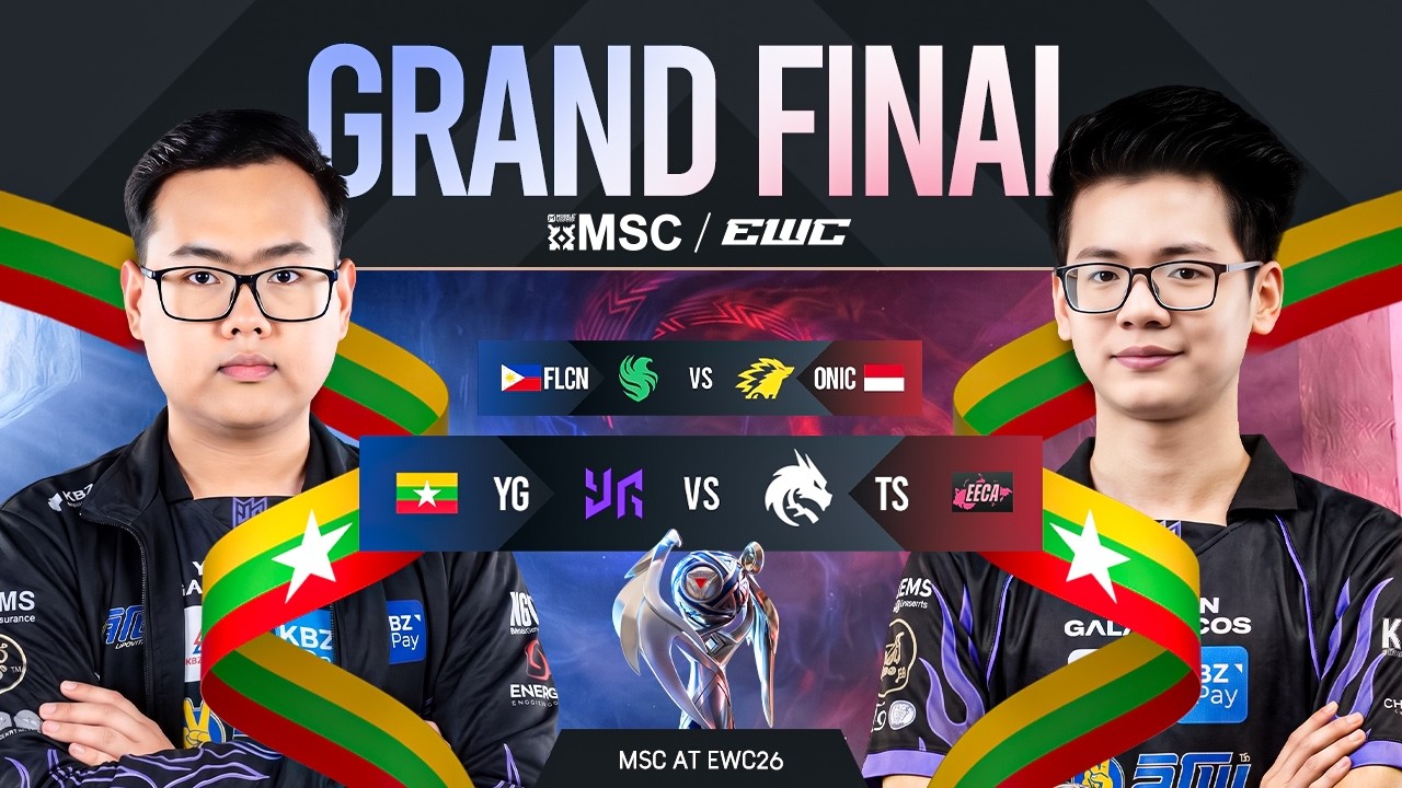 [Official Restream] MLBB MSC at EWC 2026 | FINAL Day | 🇲🇲LIVE🔴