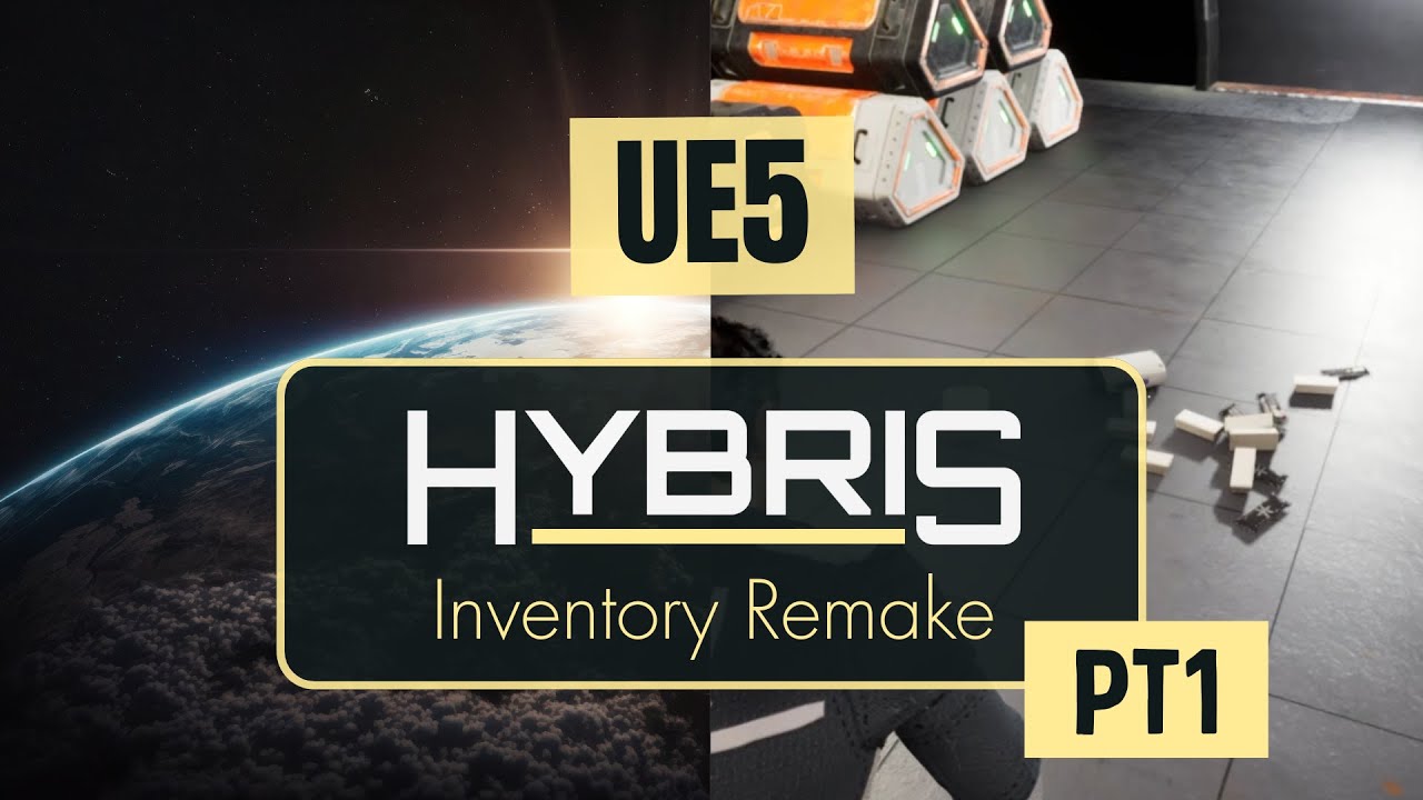 UE5 | Переделка инвентаря Hybris — часть 1