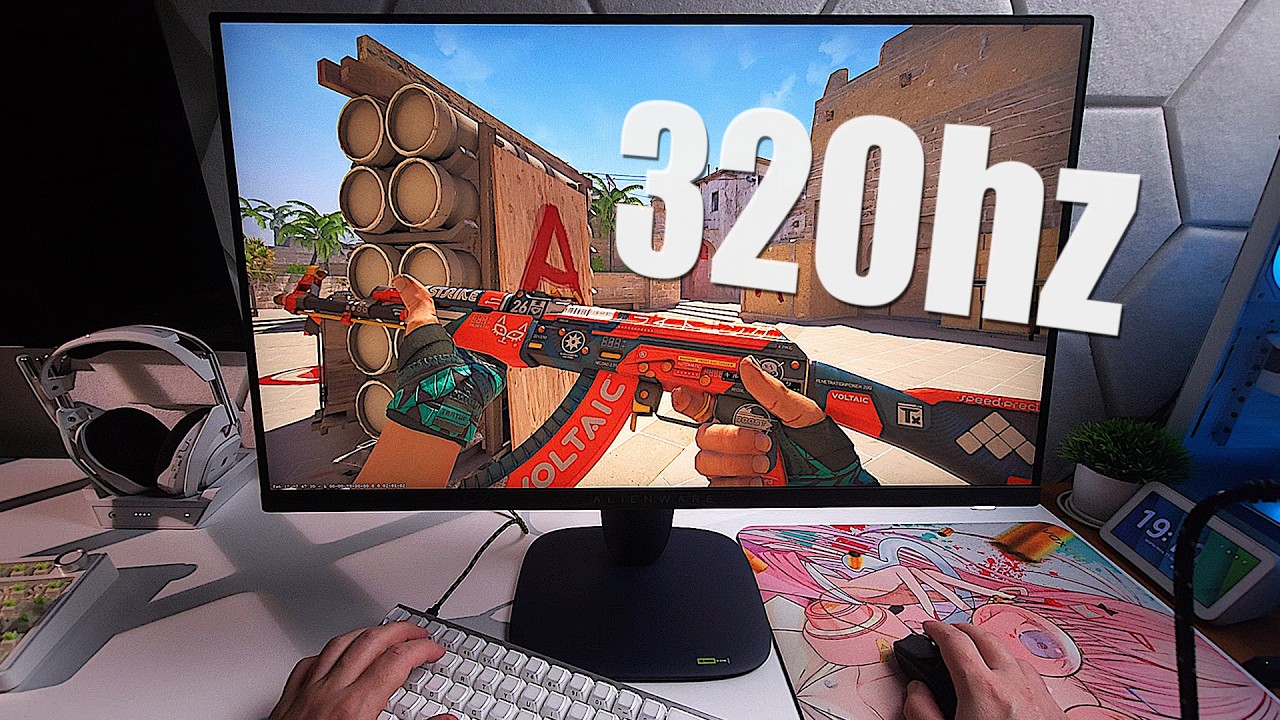 Primeira partida testando o Alienware FAST IPS320hz AW2525HM