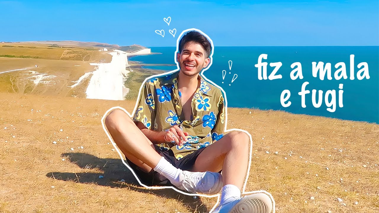 FUGI PRA BEM LONGE PRA ALIVIAR OS ESTRESSES DA VIDA *fiz a mala e fui viajar*