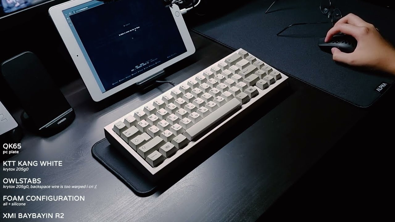 QK65 - KTT Kang White | Budget Price for Premium Creamy Keyboard