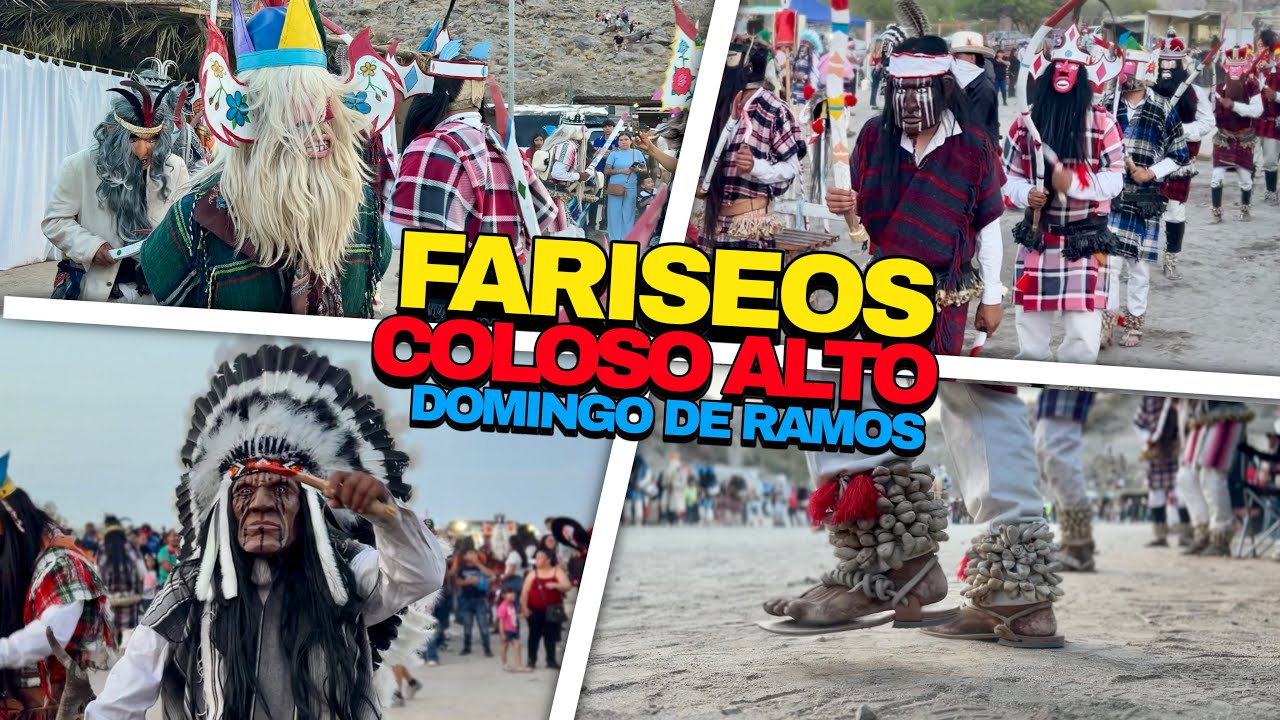 DOMINGO DE RAMOS EN LOS FARISEOS DEL COLOSO ALTO 2025