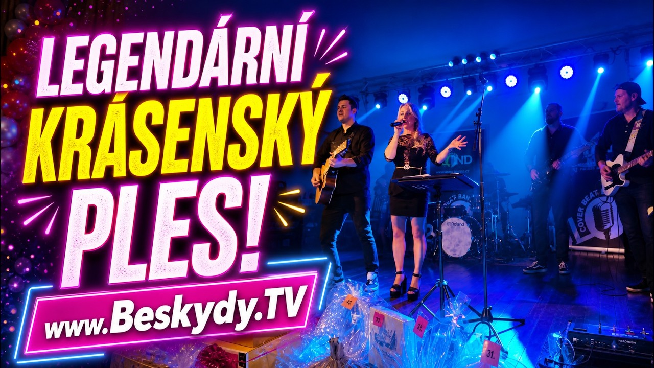 3. ročník krásenského Obecní plesu 💃 Vyprodaná show v restauraci U Toflů! │ @BeskydskaTelevize