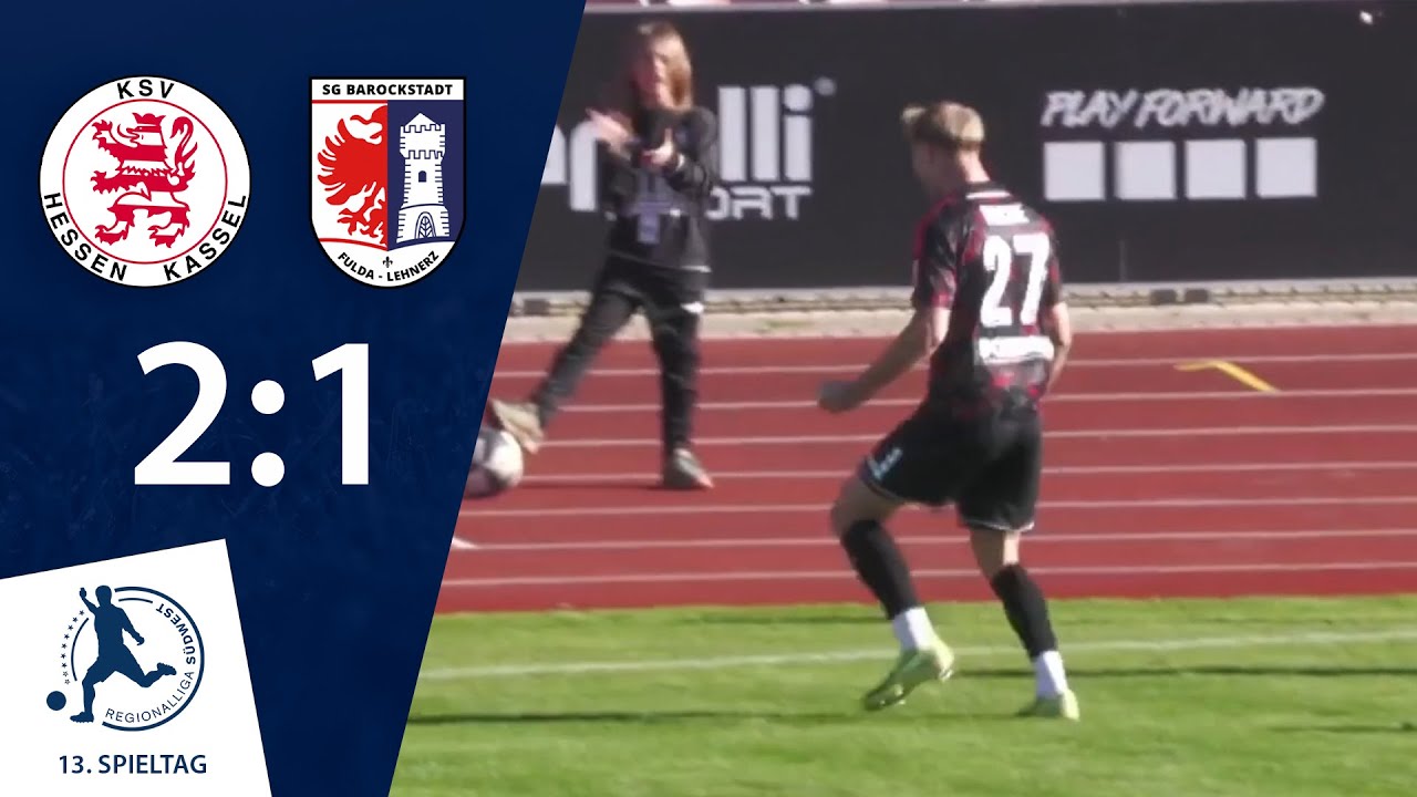 Spannendes Hesenduell! | KSV Hessen Kassel - SG Barockstadt | 13. Spieltag RLSW