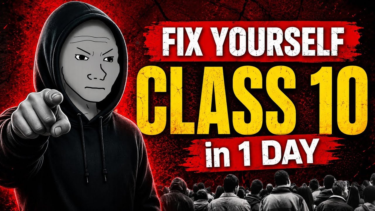 Fix Your Entire Class 10 in 1 Day (Do or Die)💀|  how to start class 10