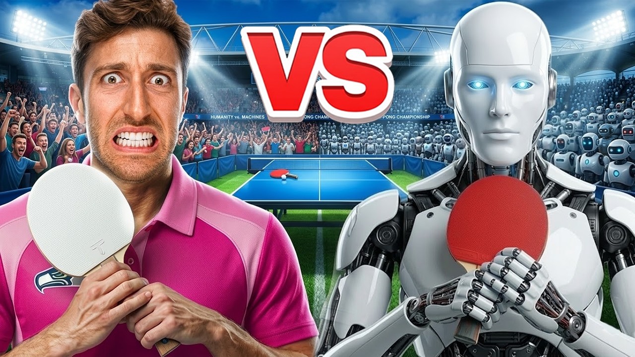 שיחקתי פינגפונג נגד הרובוט הכי יקר בעולם !!!