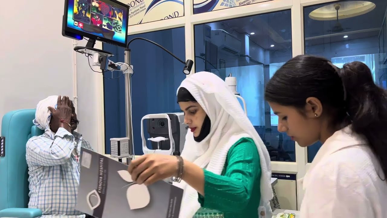 Vision Finger counting to 6/9p 😊☺️🥰Happy petient || Optometry Solutions