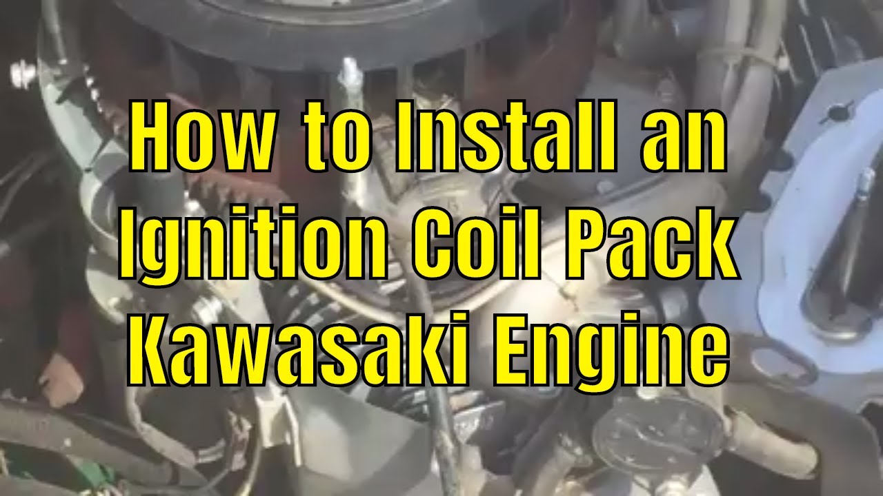 Install an Ignition Coil Pack on a Zero Turn Mower - Kawasaki Engine