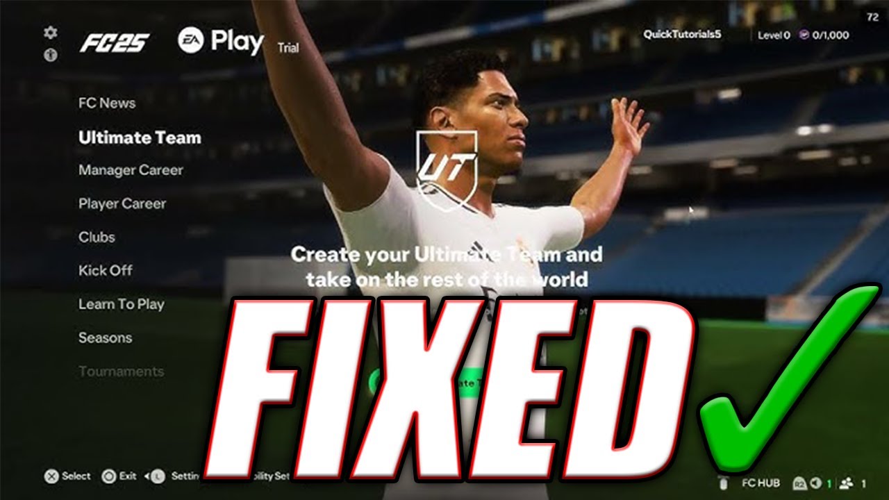 HOW TO FIX MENU LAG IN FIFA 25!!! HOW TO GET RID OF DELAY IN EAFC 25!!!