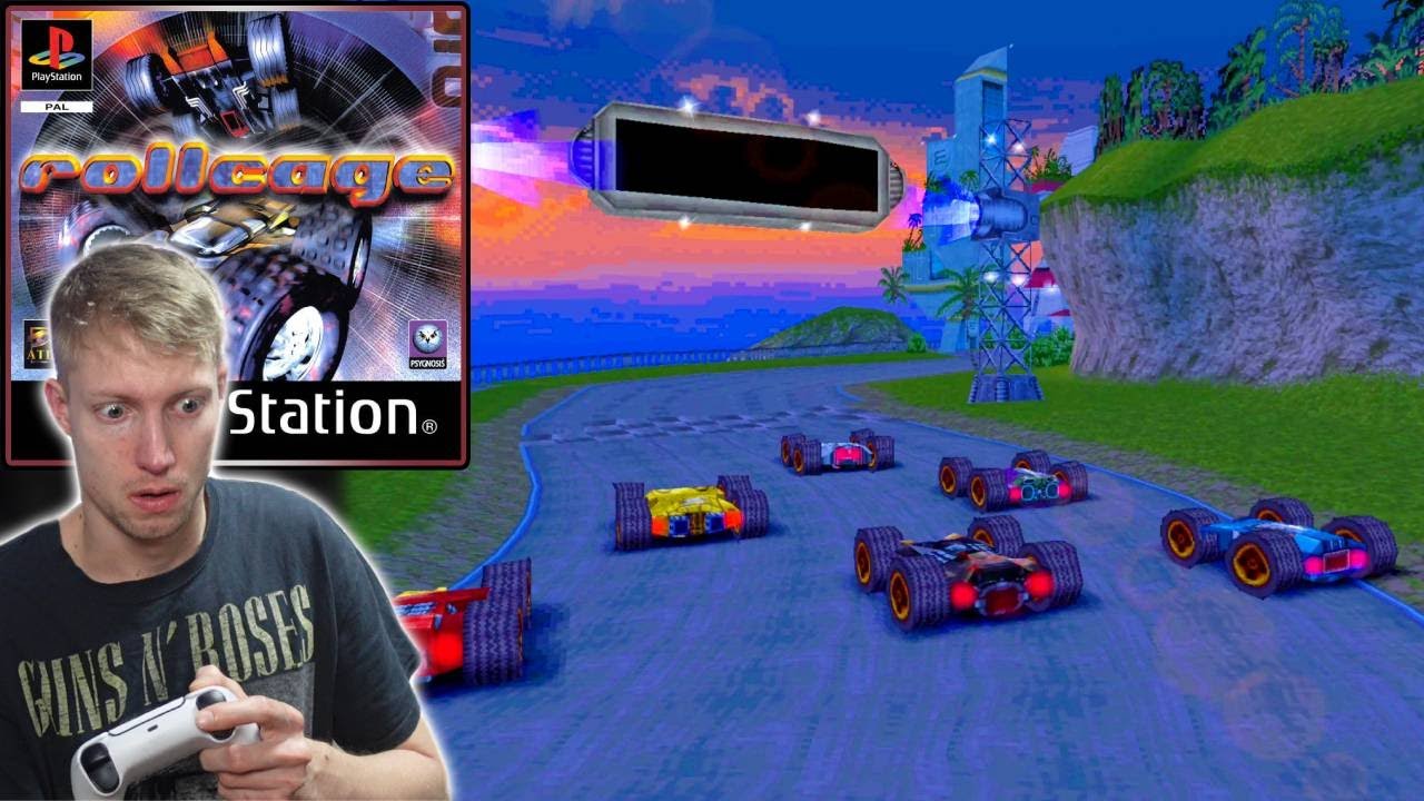Schneller Fun-Racer! Rollcage 🕹️ (PS1) Gameplay - Angezockt (1999)