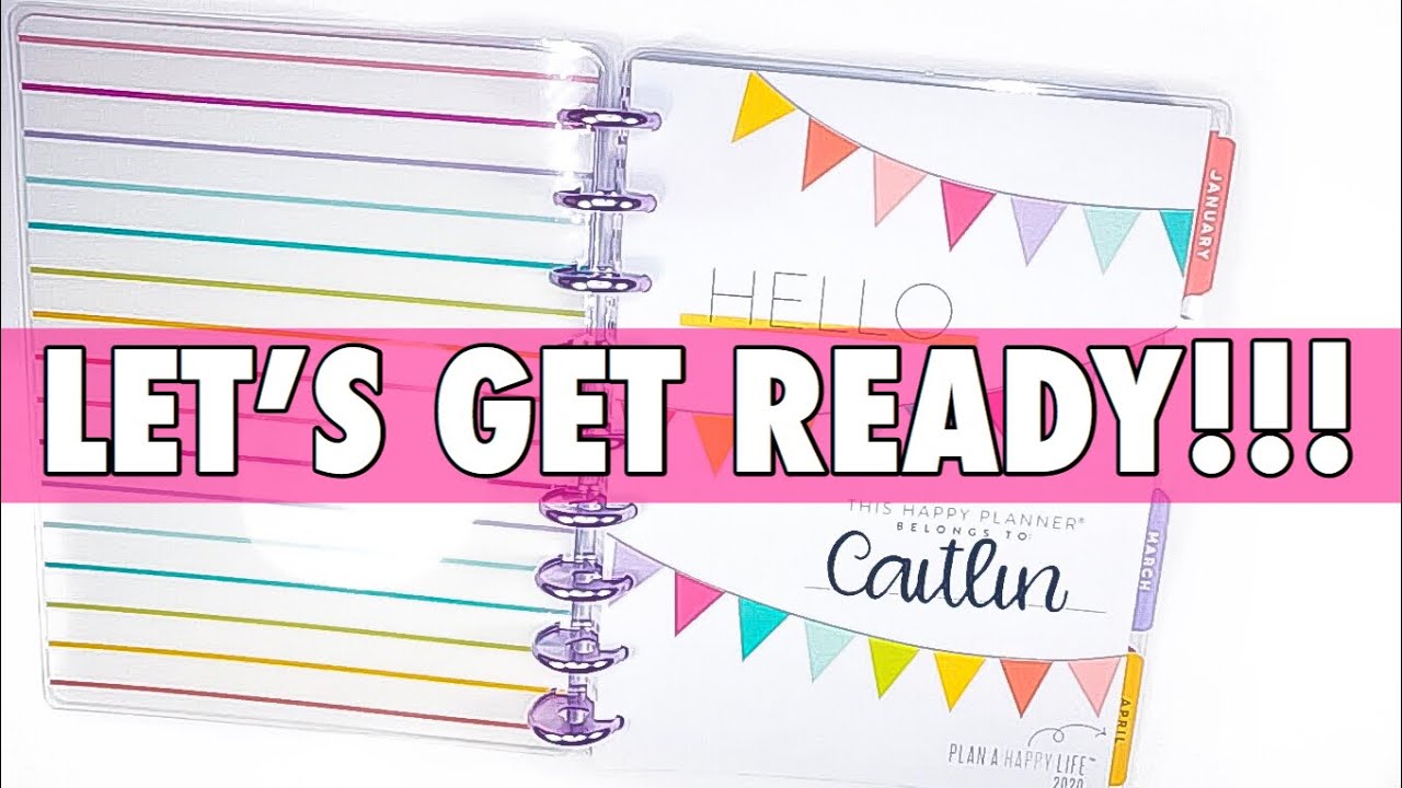 PLANNER BABE CLASSIC HAPPY PLANNER SETUP | MAMBI PLANNER SETUP 2020