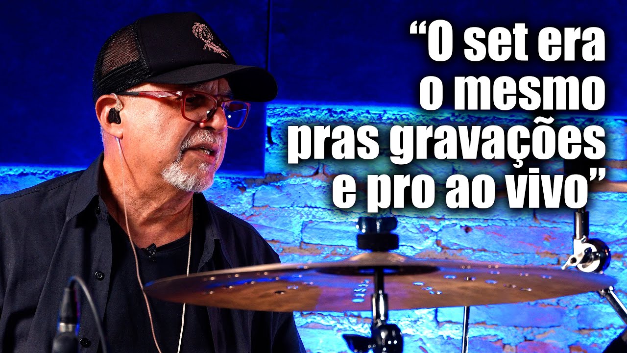 CARLOS BALA conta como era o seu SETUP na batera com DJAVAN