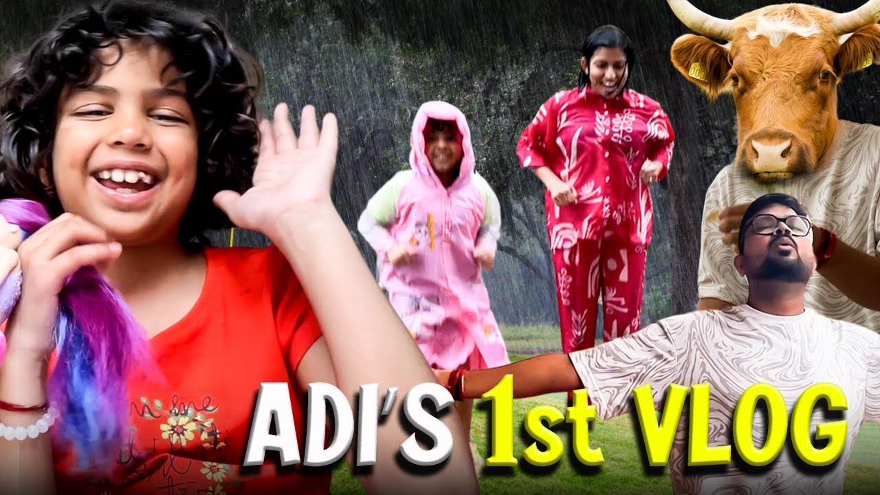 ADI's 1st 😍Vlog | Sunday Fun | Adi Keshari Family Connection