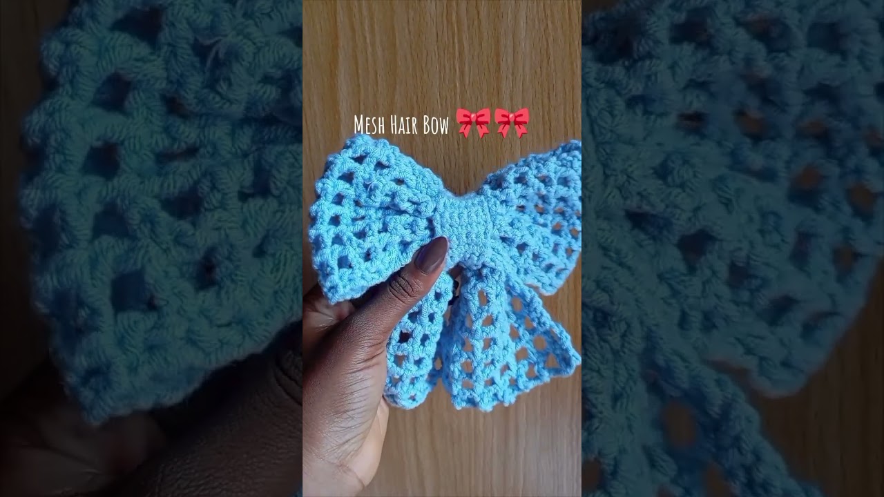 Simple crochet project to make with one Skein of yarn #crochet #crochetprojects #crochetscrunchie