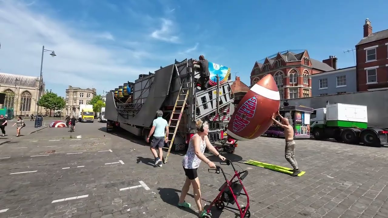 Boston May Funfair 2025 PULL ON | BUILD UP | TRANSPORT