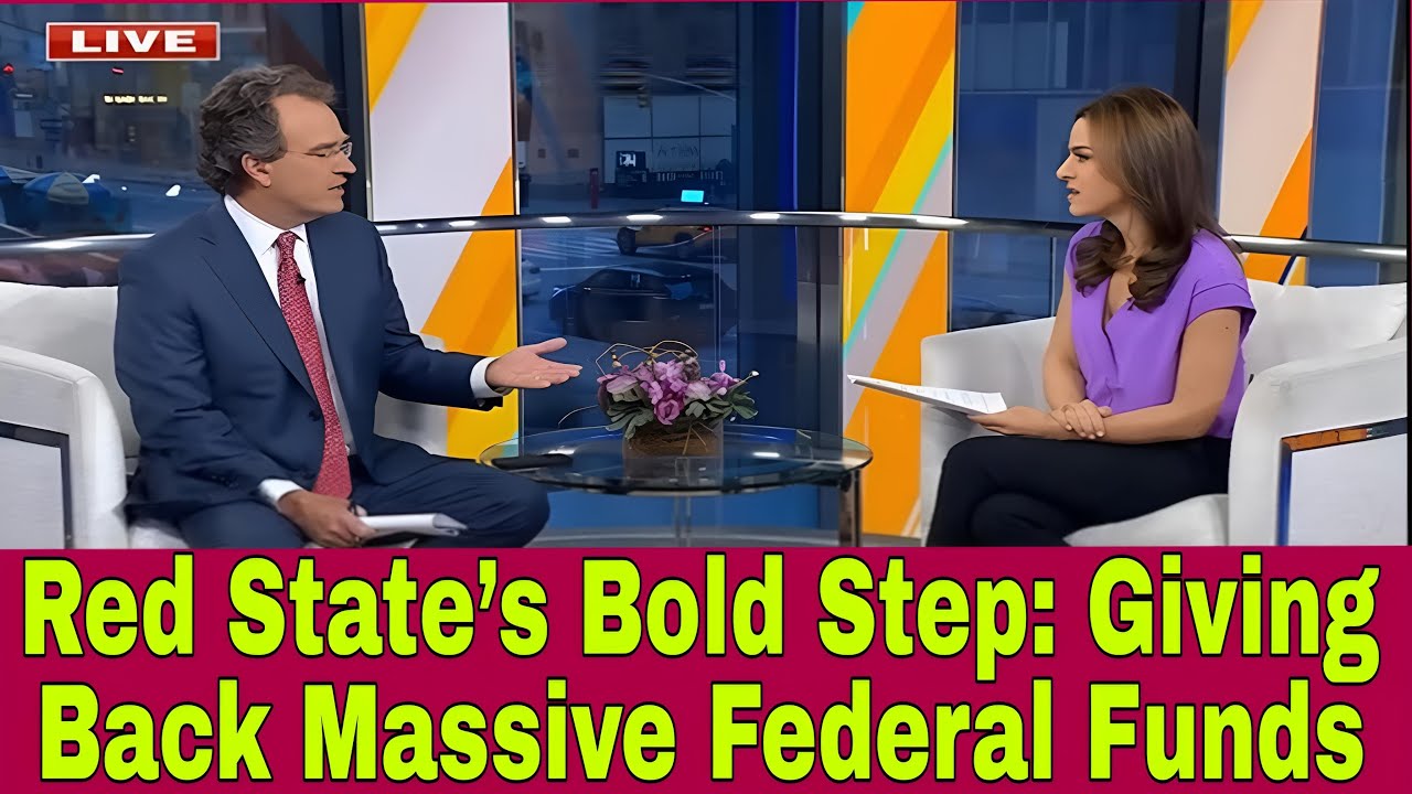 Red State&rsquo;s Bold Step: Giving Back Massive Federal Funds
