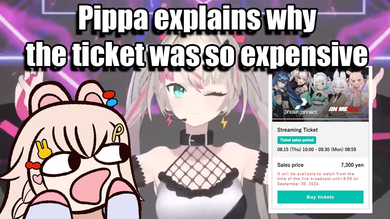 Pippa Talks About Why The Concert Was 50 Dollars