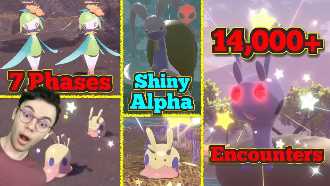 Shiny Alpha Goodra after 7 Phases [Full/Half Odds]