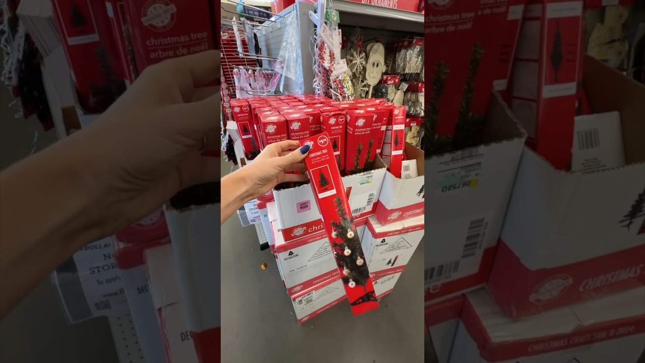 She saved $100 w/ DOLLAR TREE Christmas hacks @DoItOnaDime ❤️🫶