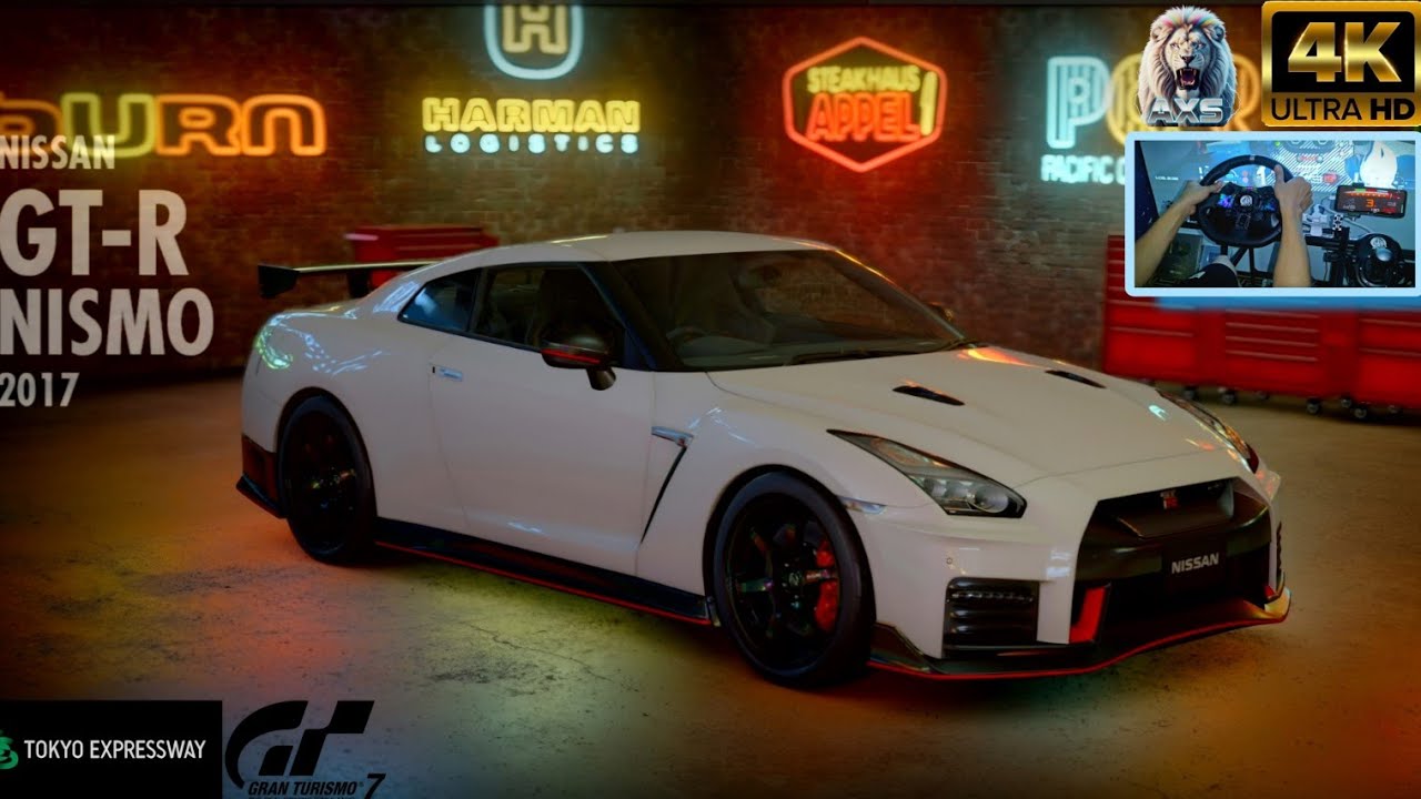 Gran Turismo 7: Nissan GT-R NISMO '17 Gameplay | Tokyo Expressway - Finishing 2nd