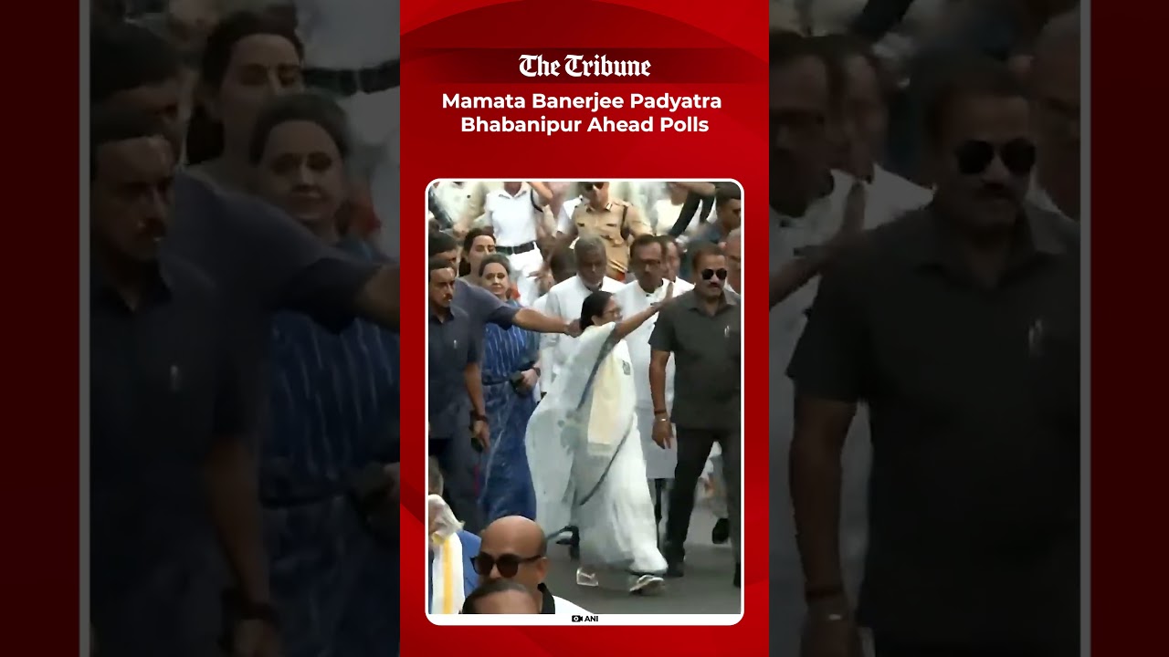 Mamata Banerjee holds padyatra in Bhabanipur ahead of WB polls Phase 2