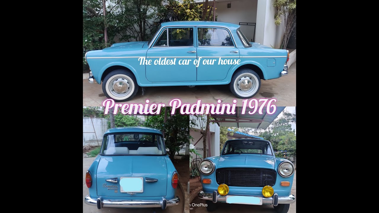 Oldest car of our House|Premier Padmini(1976) in the house|