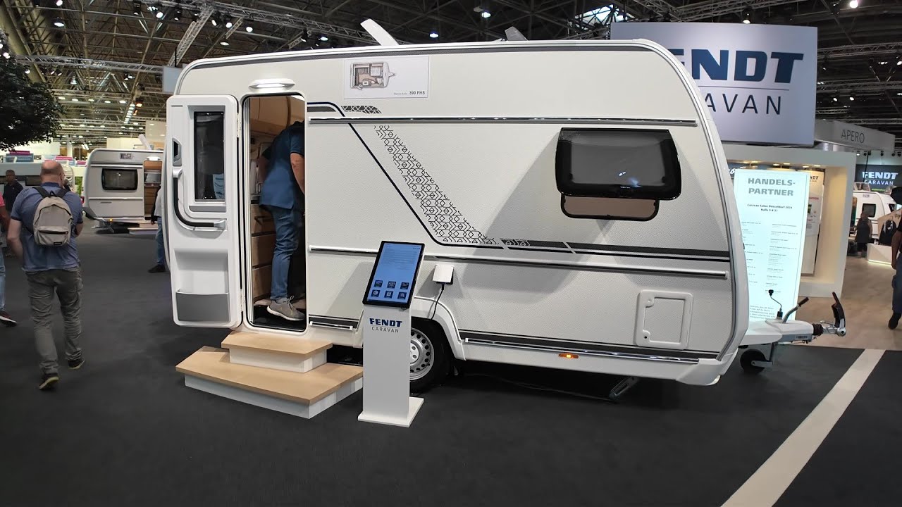 Small Good price caravan 2025 FENDT BIANCO 390