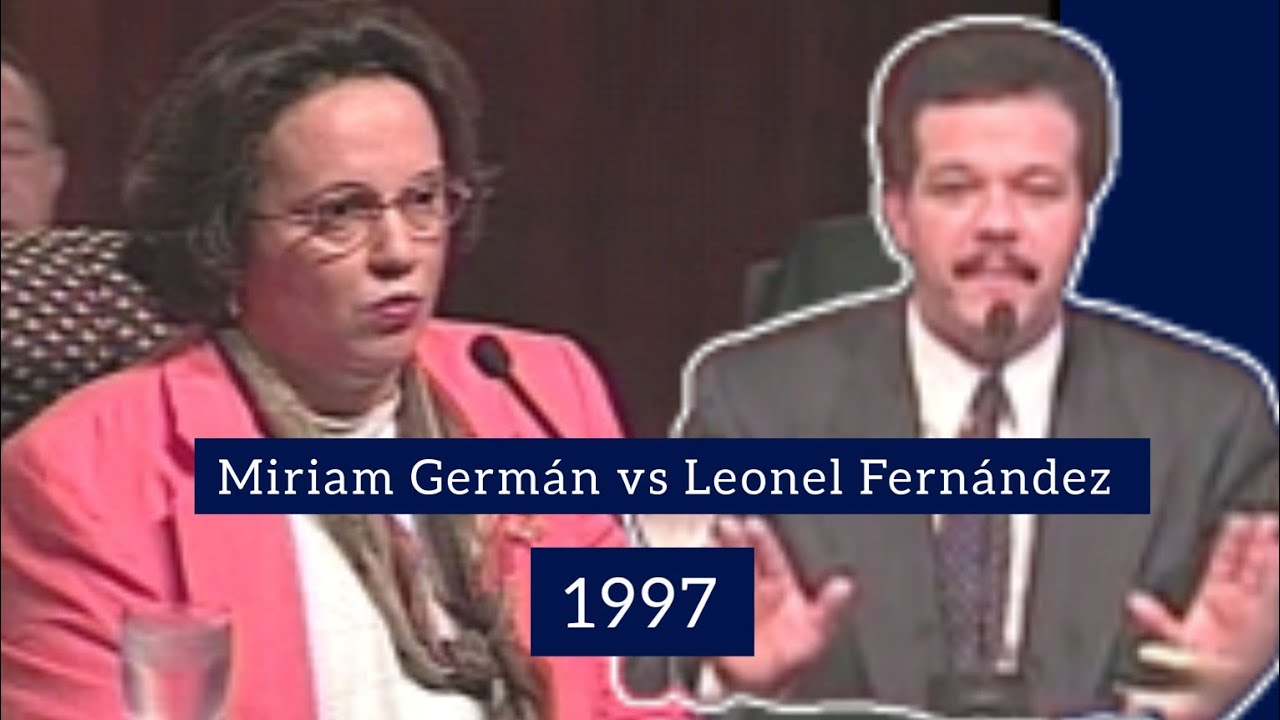 La hoy Procuradora Miriam Germán Brito vs Leonel Fernández en 1997 | Candidata a Juez de la SCJ