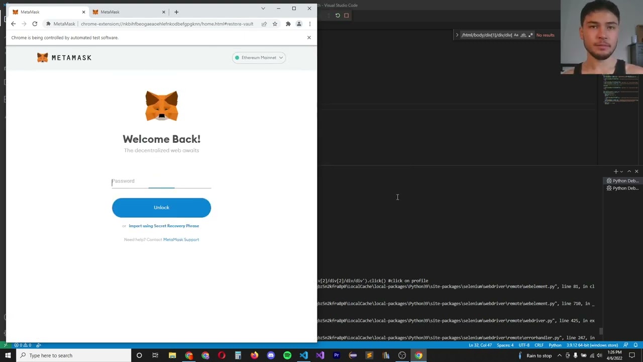 Brute Forcing Metamask Wallet (updated)
