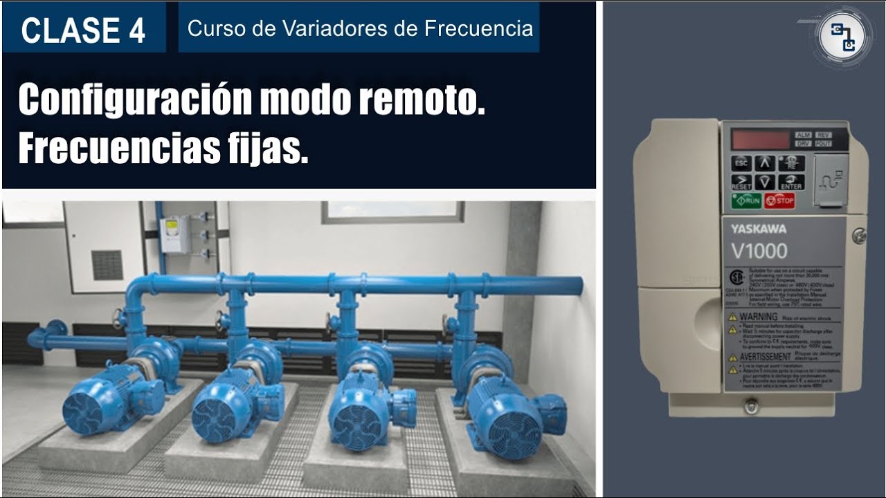 YASKAWA V1000 | Frecuencias fijas | Curso de VFD - Clase 4 | ICMA FUNDAMENTALS