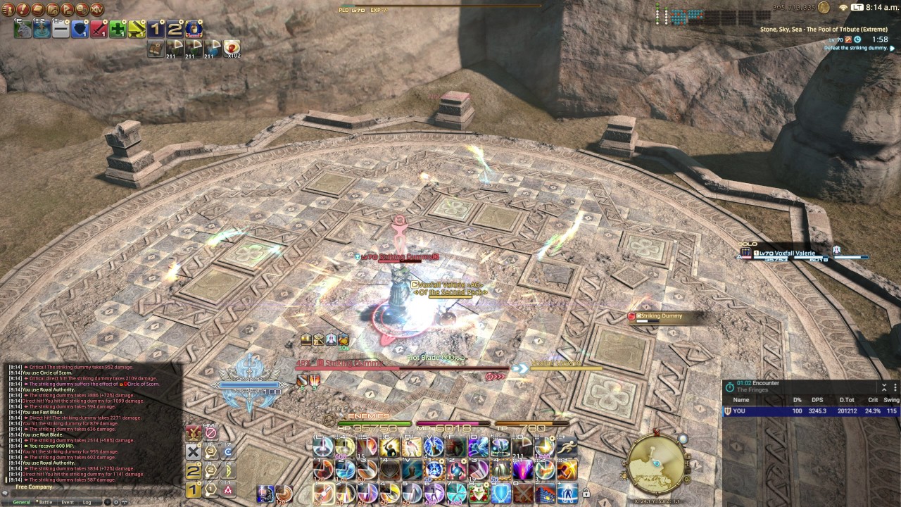 Susano Ex SSS PLD - 2:05 - 3119 DPS