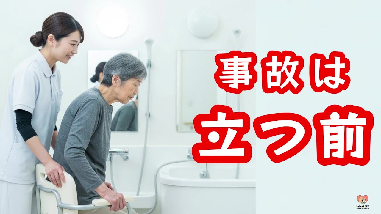 入浴介助の事故は「立つ前」に起きている｜新人がまず知ってほしいポイント