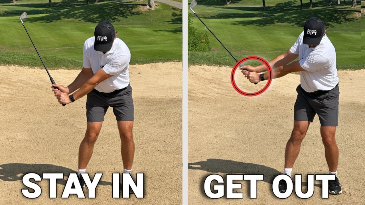 The Easiest Bunker Shot For Seniors (No Wrists!)