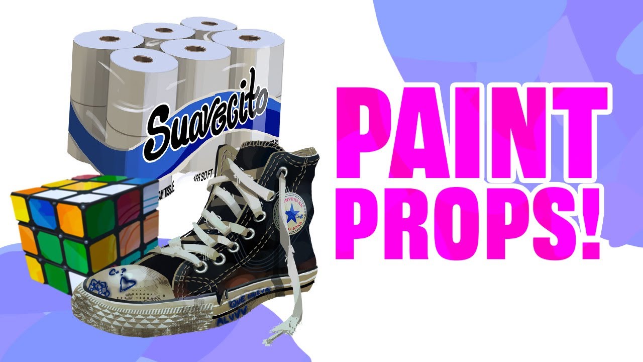 HOW TO PAINT PROPS | Concept Art/ Vis dev in depth tutorial 