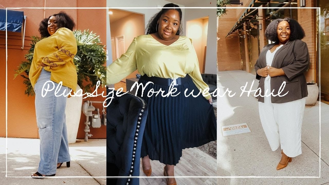 Plus Size Work Wear Haul | Office & Home Work Fashion Haul w/ LOFT