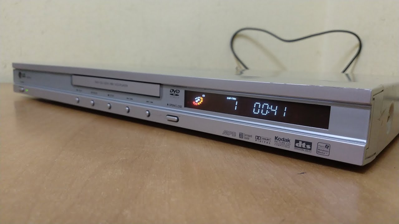 Funcionamento DVD LG DV5921N serie 1490