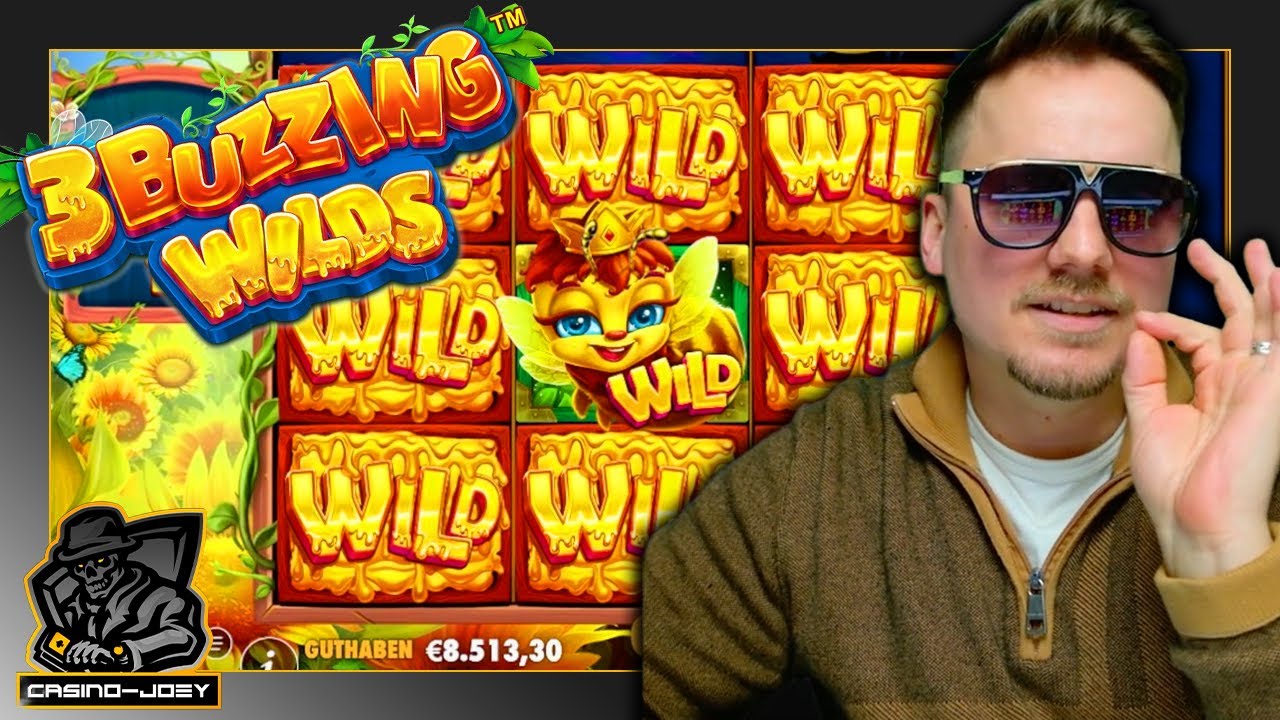 3 BUZZING WILDS MIT EINEM MEGA SURROUND WILD 😜 OH BEE MAKE ME FREE CASINOJOEY 🎰🔥🤯