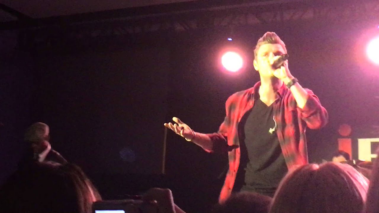 Nick Carter : Wonderwall (Oasis Cover) - NJ, 3.11.16