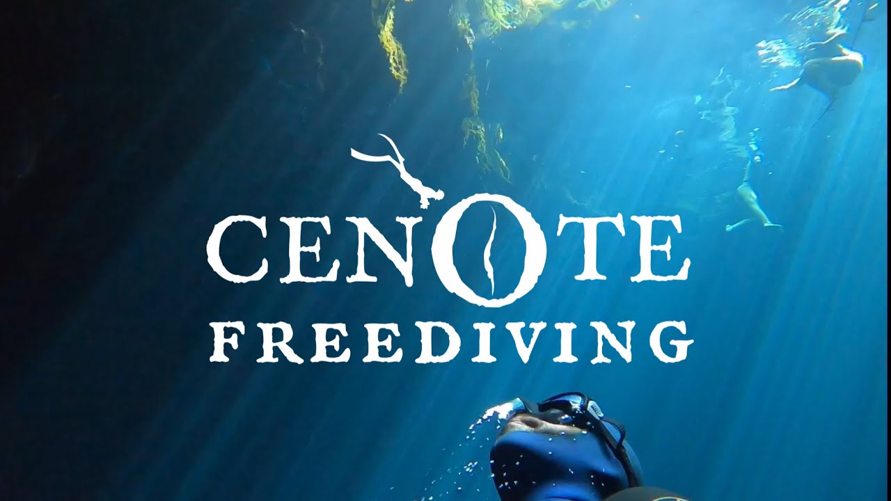 Cenote Maravilla Freediving one breath with Matthieu Duvault Cenote Freediving Tulum