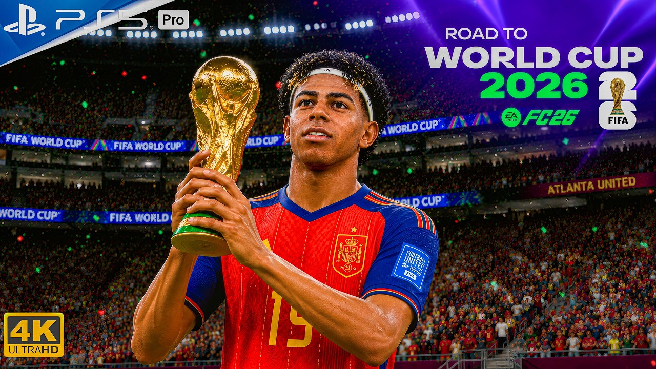 FC 26 - Spain Road To FIFA World Cup 2026 Final | PS5 Pro&trade;Gameplay [4K60]