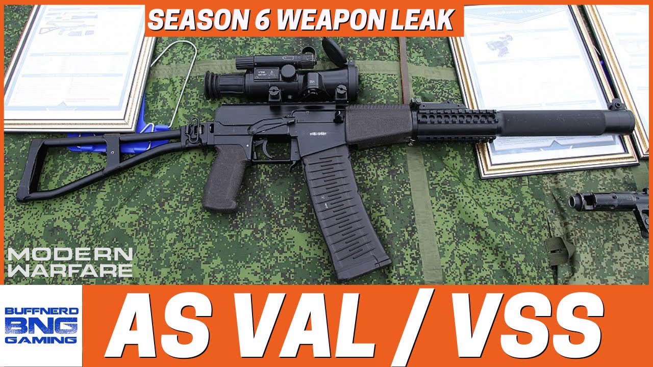 AS VAL Season 6 Weapon Leak - Call Of Duty Modern Warfare