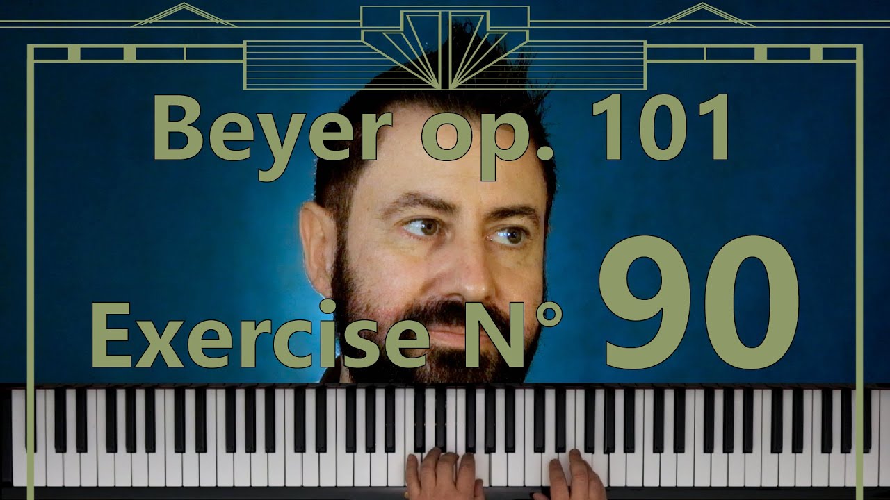 Piano tutorial - Beyer Op. 101 esercizio N° 90