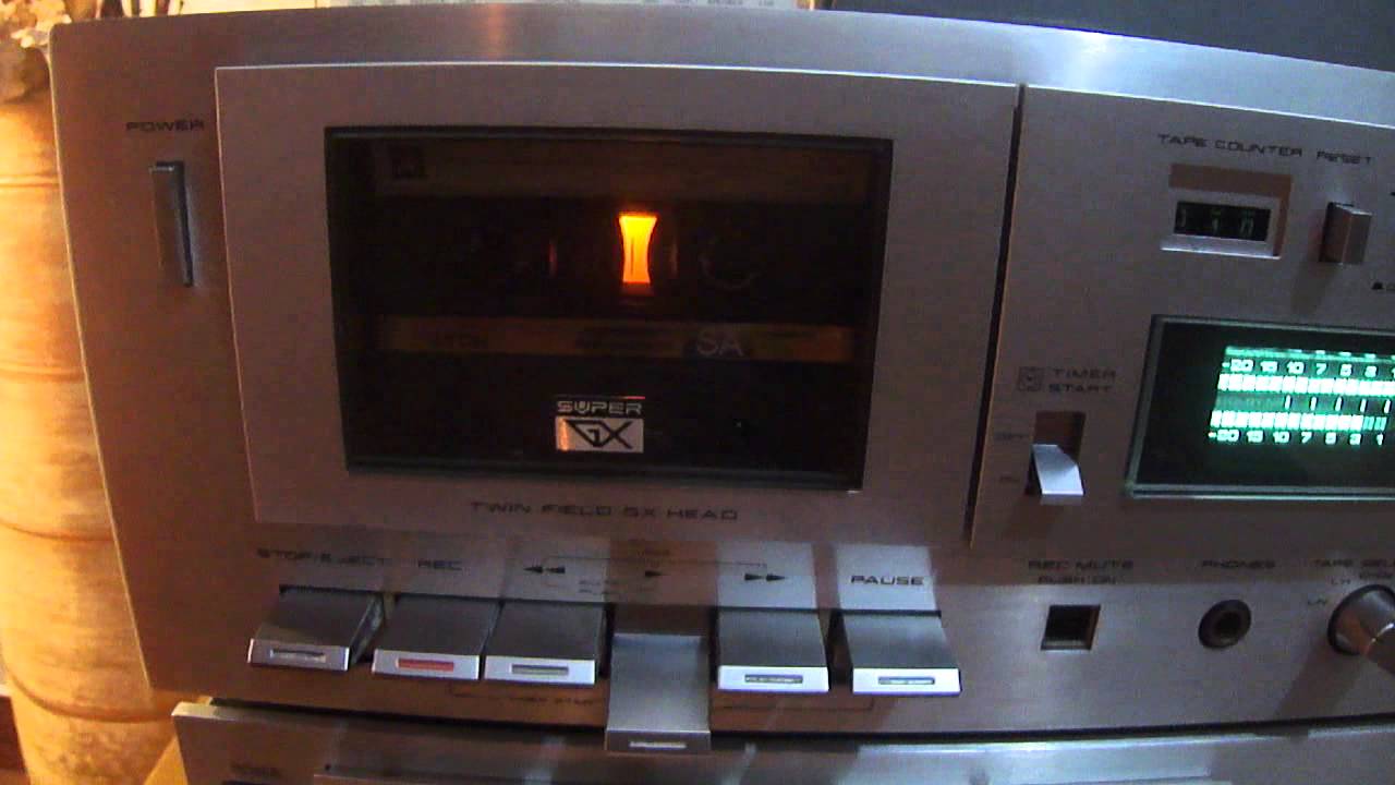 Tape deck Akai GX M 10:tocando : Barry manilow: the old songs fita k7 tdk sa 90 Top!