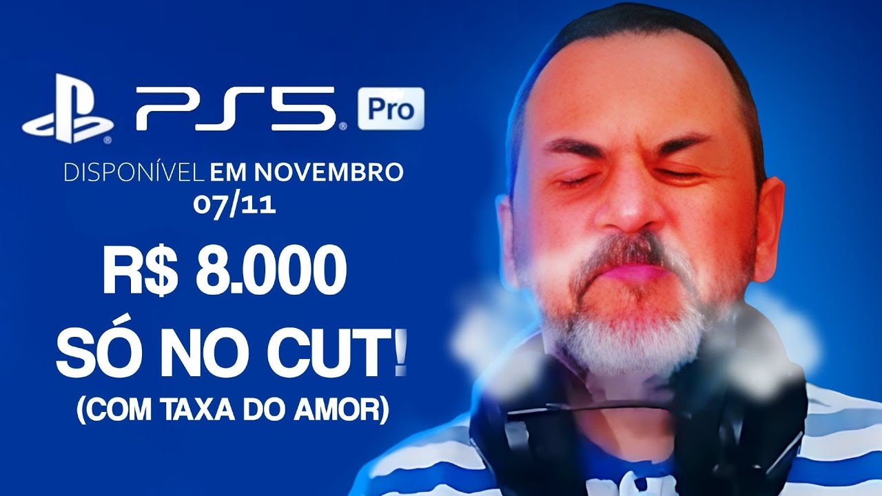 OFICIAL! PS5 PRO INÚTIL, SEM LEITOR, 700 DOLETAS NO CUT!