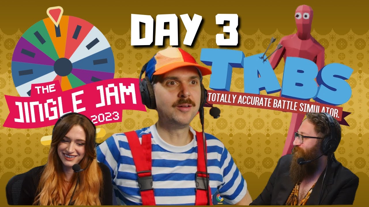 День 3 | WHEEL BOY ВОЗВРАЩАЕТСЯ В ВИДЕ ПЛАСТИН | Jingle Jam 2023